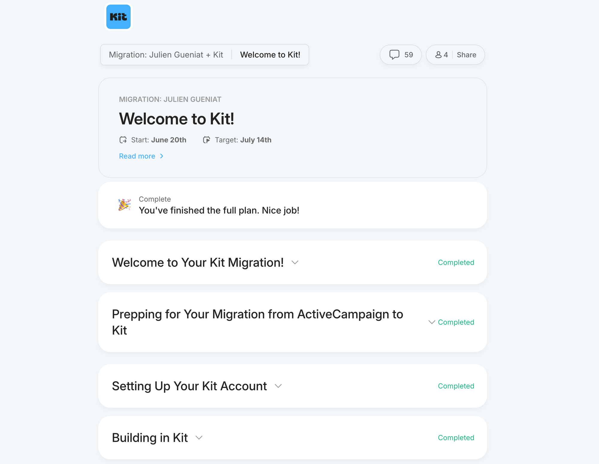 Migration kit.com avis
