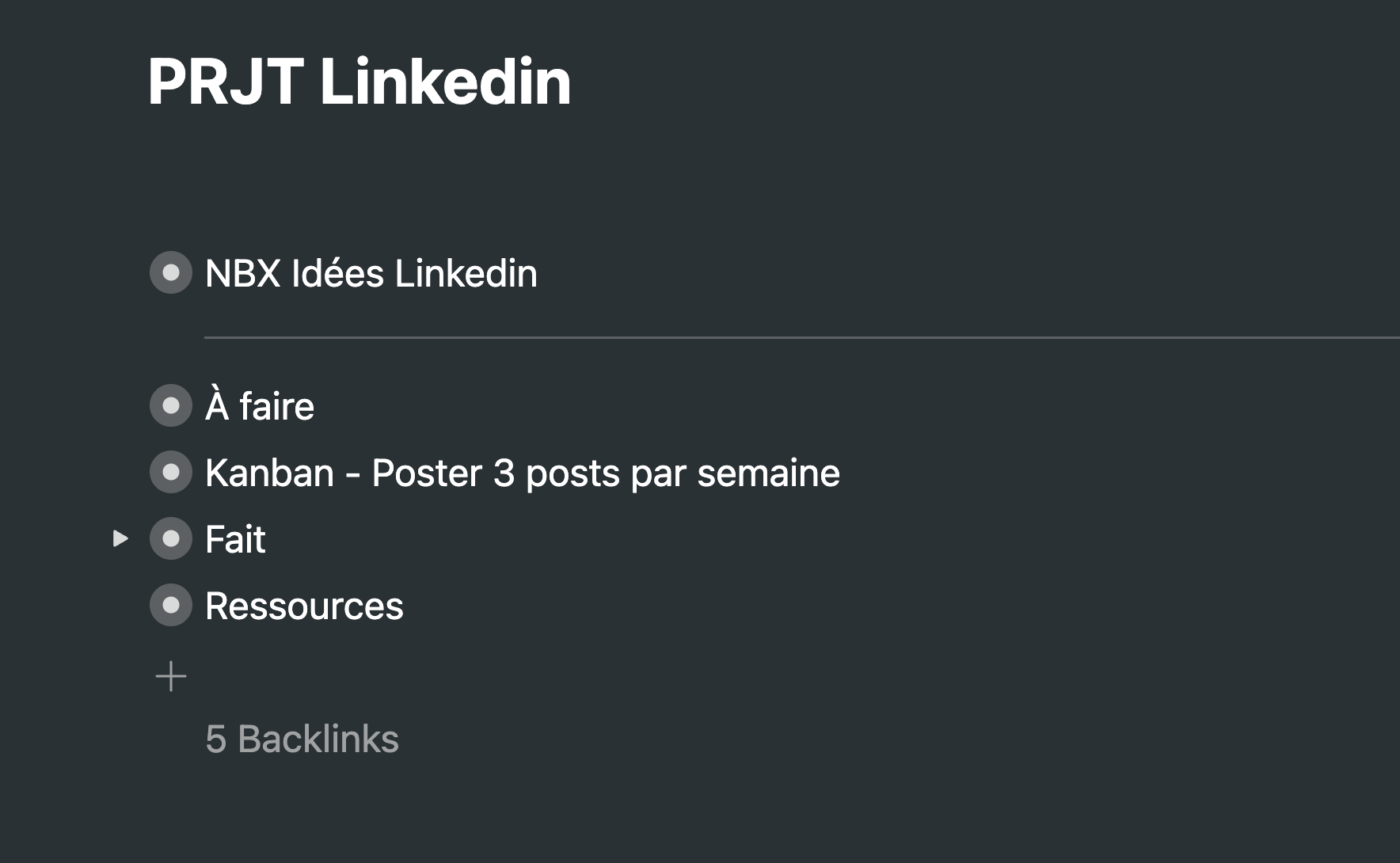 Le séparateur Workflowy