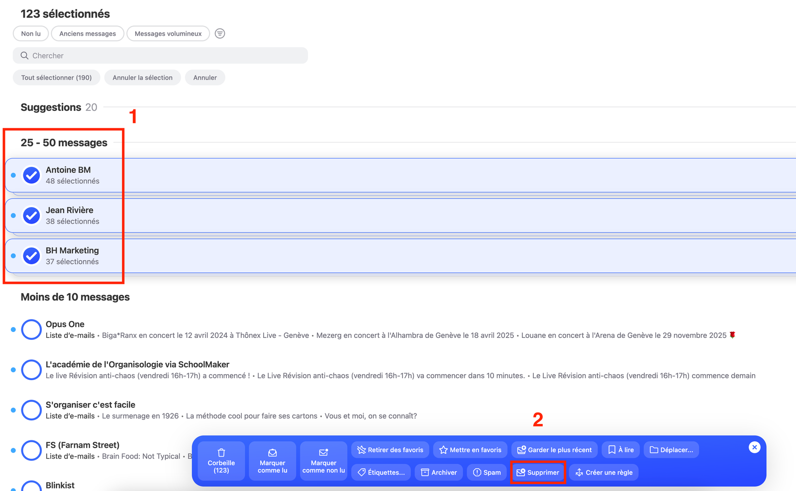 Comment nettoyer sa boite mail sans y passer des heures (3 outils à tester)