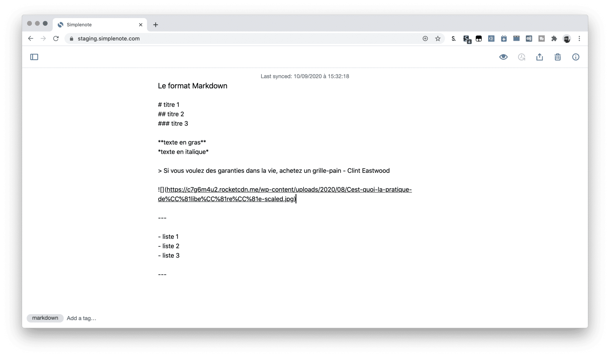Simplenote: une application minimaliste pour vos notes (le test ...