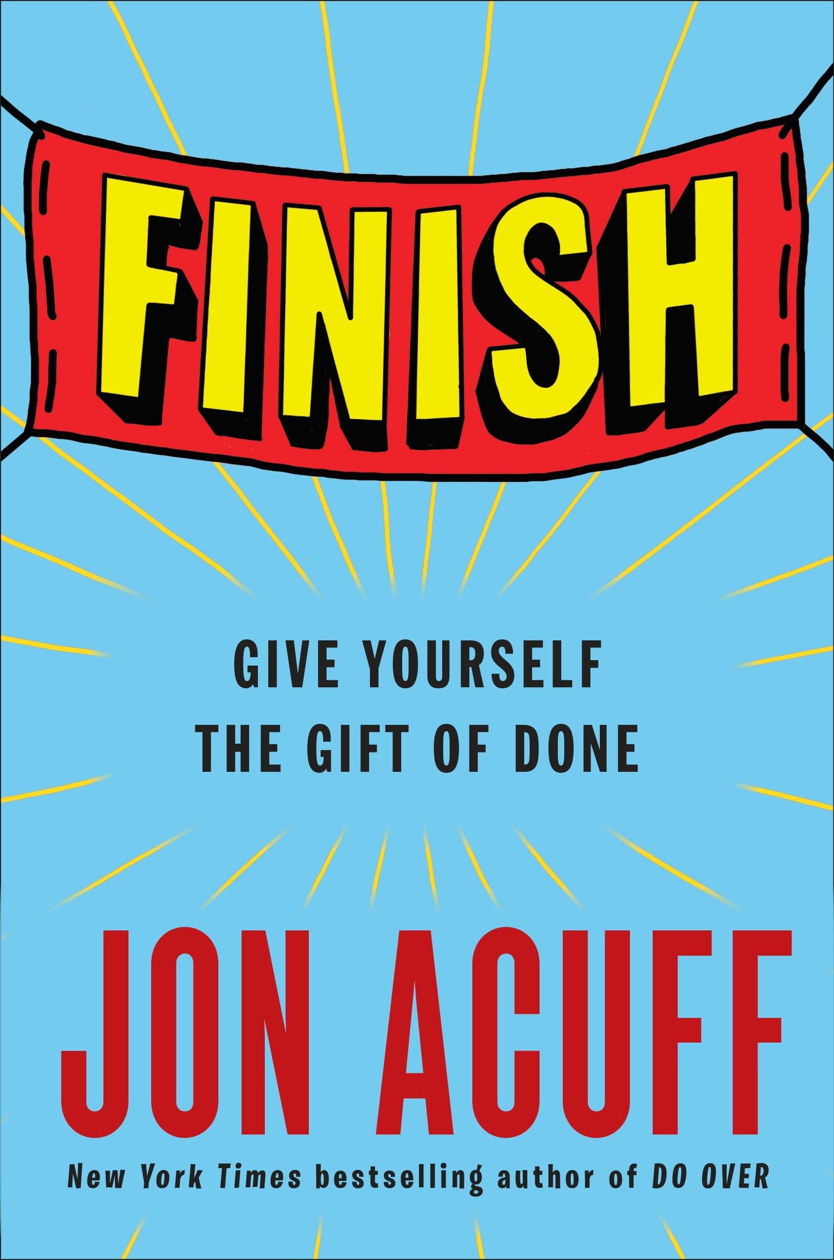 couverture du livre Finish de Jon Acuff