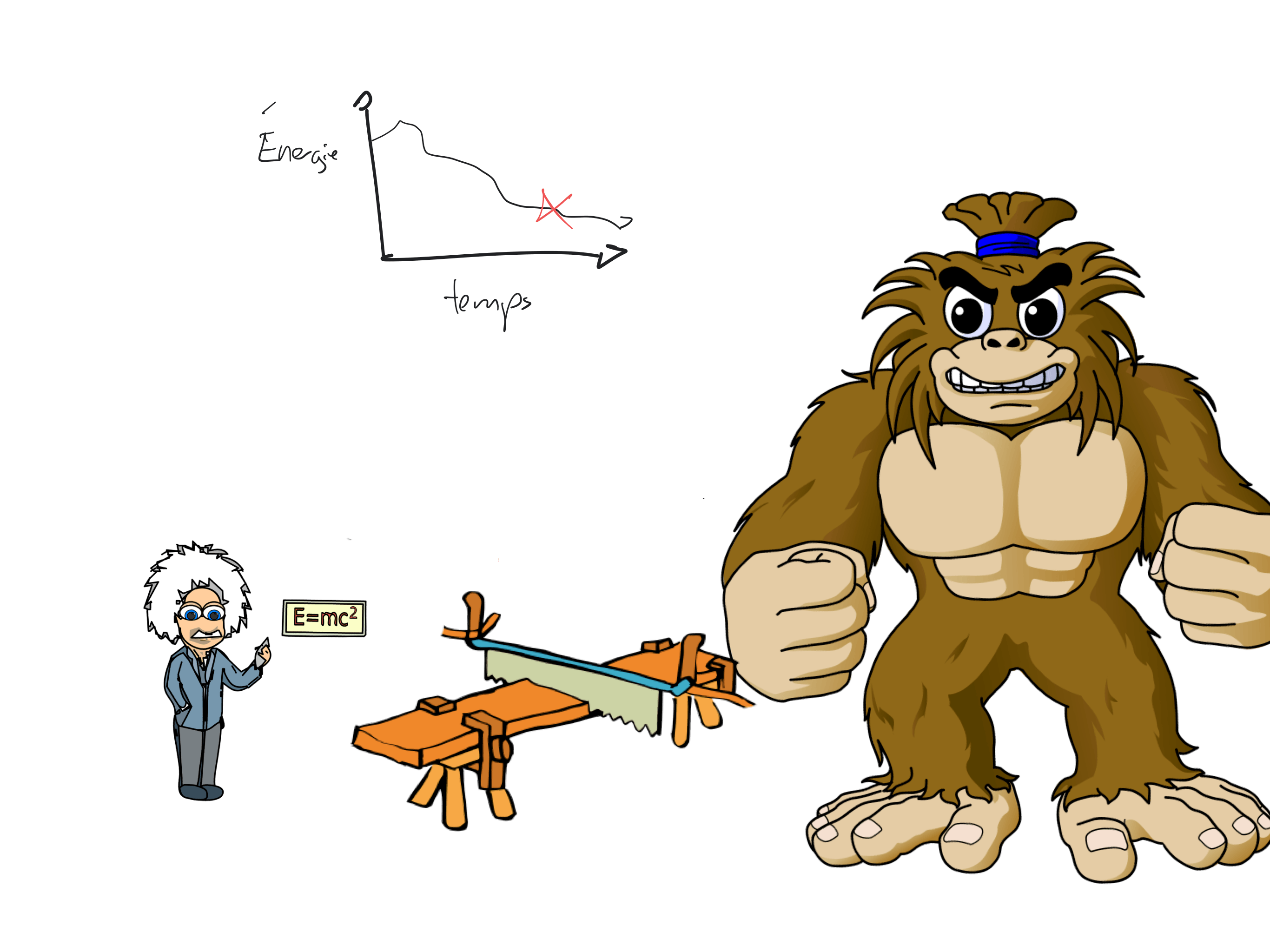 Fonctionnement du cerveau : votre Einstein se dispute le contrôle avec votre singe