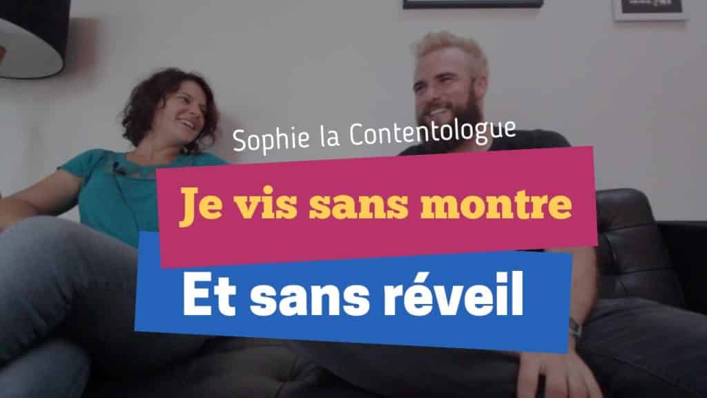 Photographie Julien Gueniat avec Sophie la Contentologue en interview