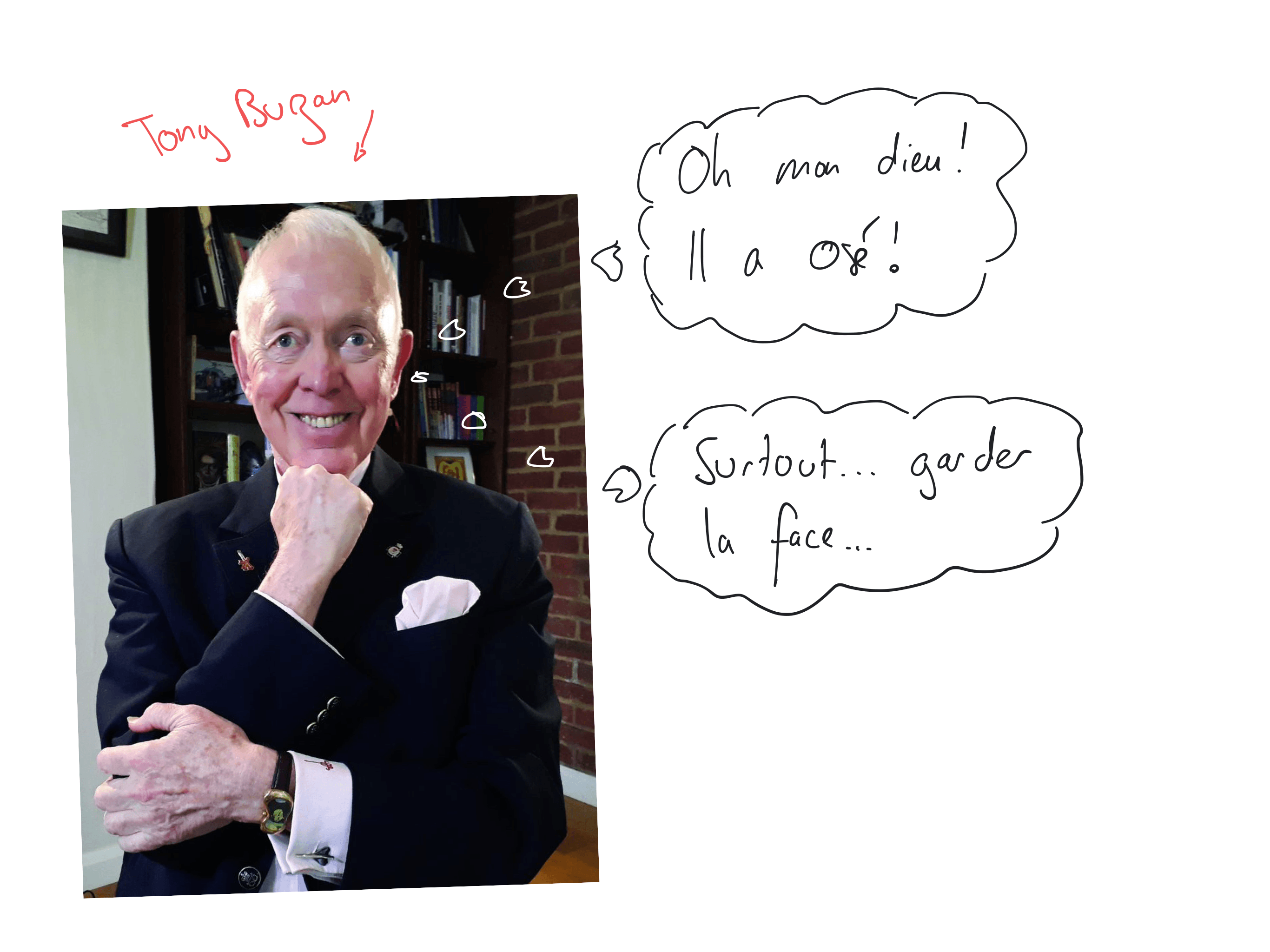 Tony Buzan choqué