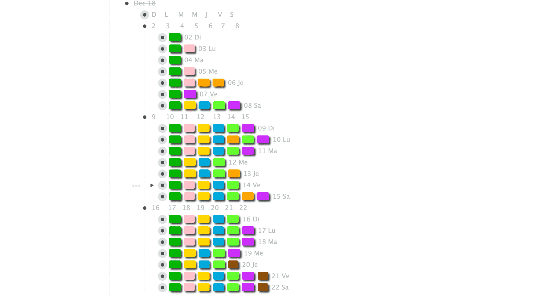 life log workflowy