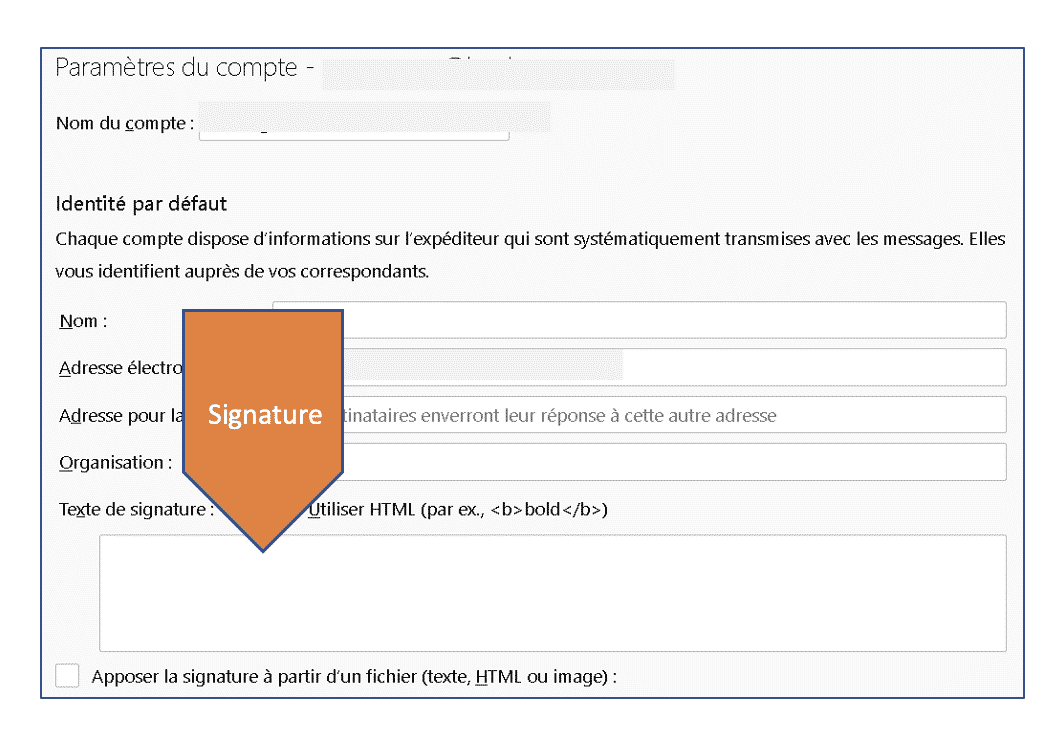 signature image thunderbird