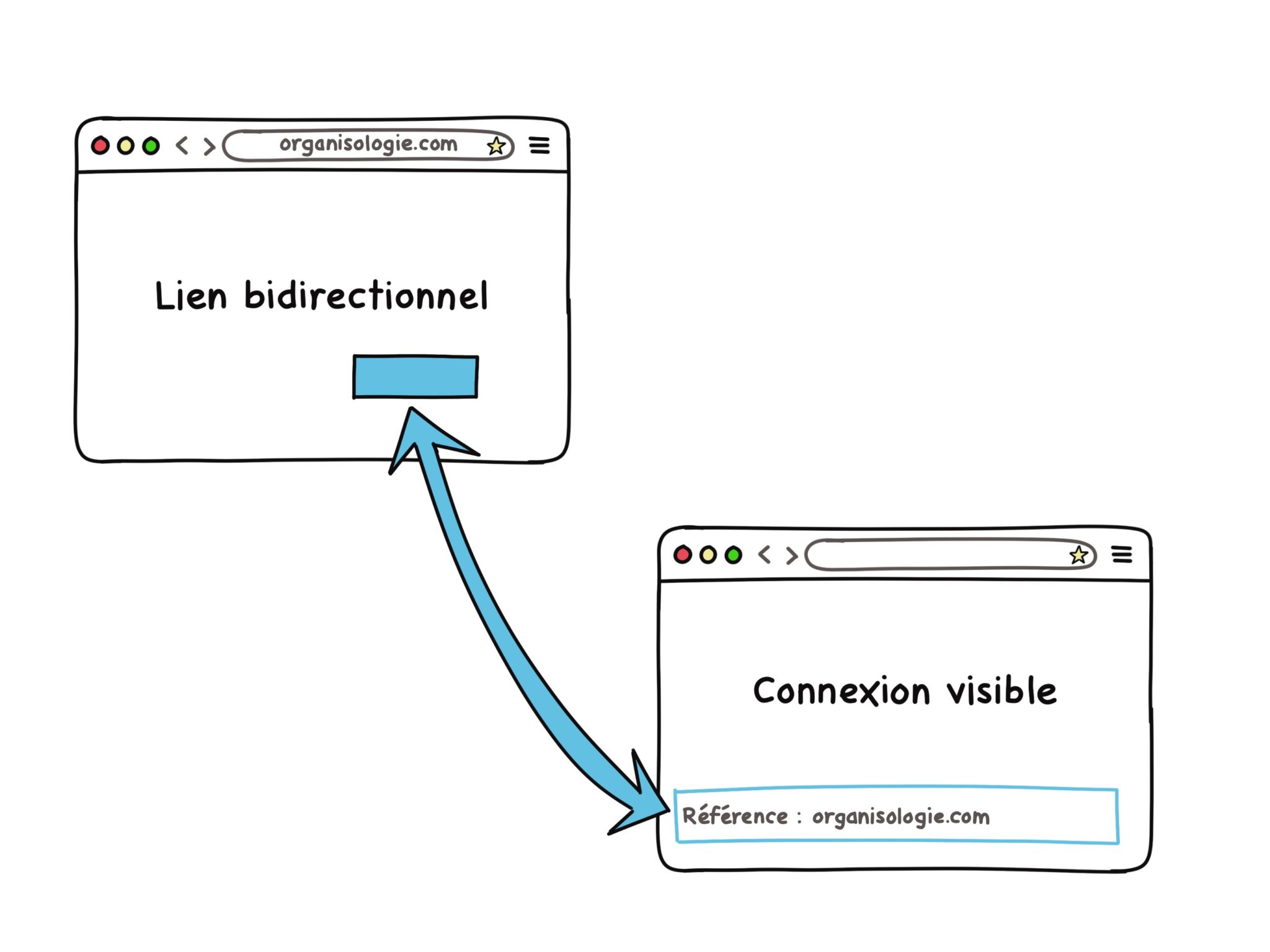 définition lien bidirectionnel