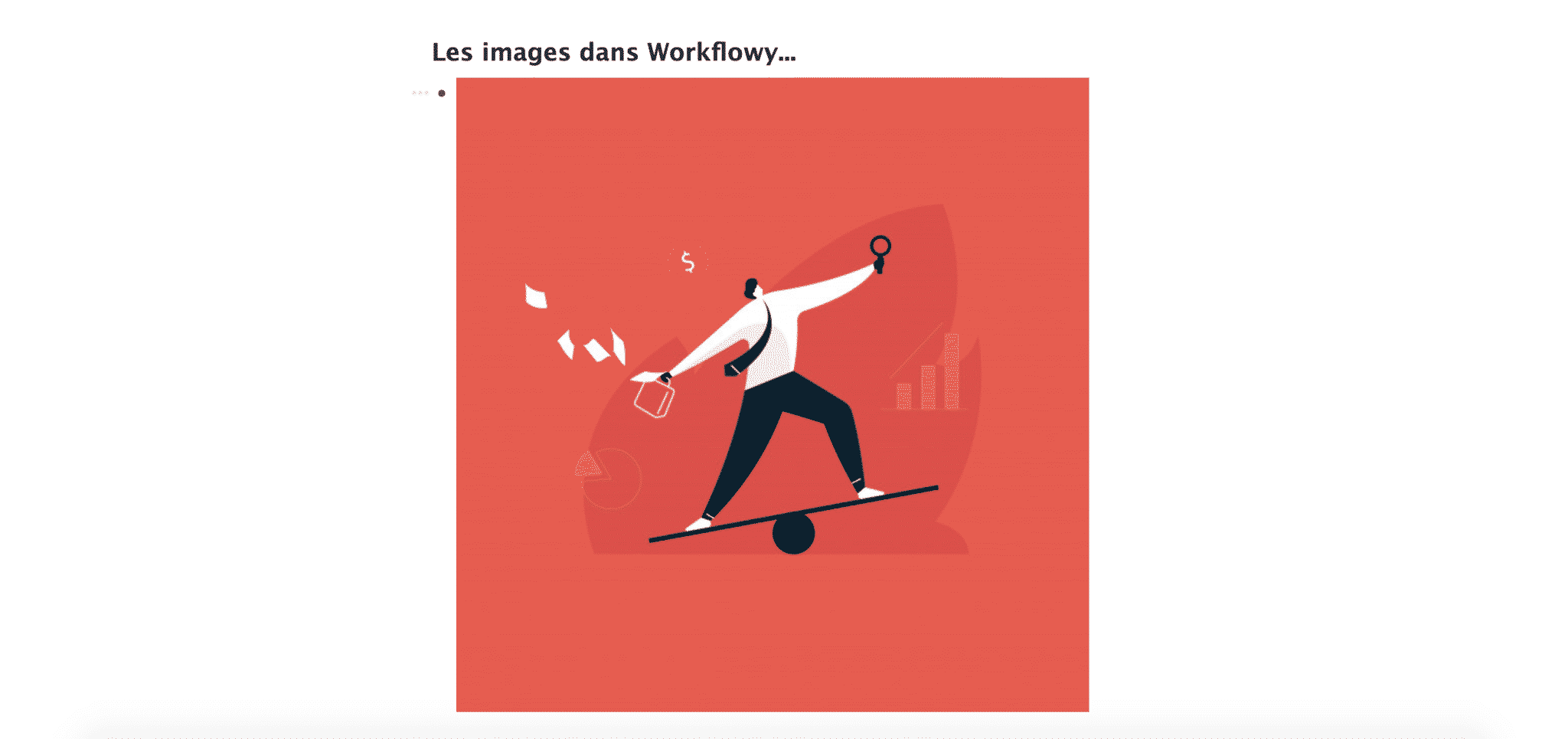 Images dans Workflowy